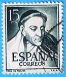 Stamps Spain -  Tirso de Molina