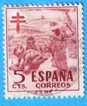 Stamps Spain -  Niños en la playa