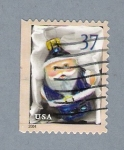 Stamps United States -  Papa Noel