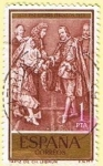 Stamps Spain -  Tapiz de Charles Lebrun