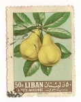Stamps : Asia : Lebanon :  Frutas