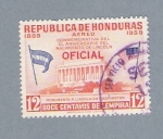 Stamps : America : Honduras :  Conmemorativa del aniv.  del nacimiento de Lincoln