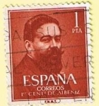 Stamps Spain -  Isaac Alveniz