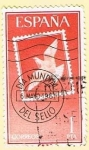 Stamps Spain -  Dia mundial del Sello 1961