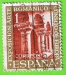 Stamps Spain -  Claustro del Monasterio d´Silos