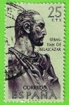 Stamps Spain -  Sebastian d´Belalcazar