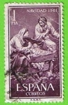 Sellos del Mundo : Europa : Espaa : Navidad 1961