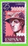 Stamps Spain -  Mercurio