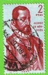 Stamps Spain -  Alonso d´ Mendoza