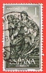 Stamps Spain -  Navidad 1963