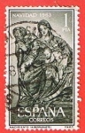 Sellos de Europa - Espaa -  Navidad 1963
