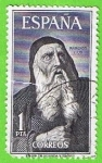 Stamps Spain -  Raimundo Lulio