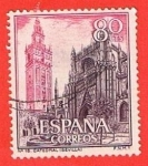 Sellos de Europa - Espaa -  Catedral d´Sevilla