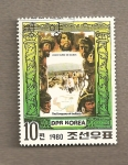 Stamps North Korea -  Conquistadores del de la tierra:Vasco Nuñez de Balboa