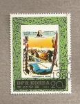 Stamps North Korea -  Conquistadores del mar:Nansen