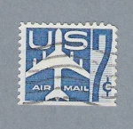 Stamps : America : United_States :  Air Mail (repetido)