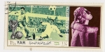 Sellos de Asia - Yemen -  Copa del mundo Mexico 1970