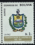 Stamps Bolivia -  Escudos Departamentales - La Paz