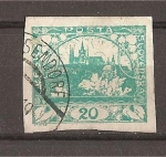 Stamps Czechoslovakia -  Castillo de Praga. / Republica.