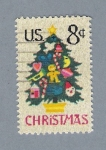 Stamps : America : United_States :  Arbol de Navidad