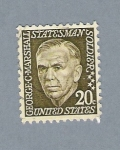 Stamps United States -  C. Marshall