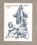 Stamps France -  Valenciennes