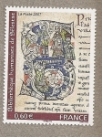 Stamps : Europe : France :  Biblioteca humanística de Selestrat