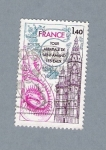 Stamps France -  Tour Abbatiale Saint-Amand- Les Eaux