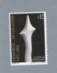 Stamps Uruguay -  Memorial de los Andes 