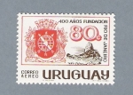 Stamps Uruguay -  400 años Fundación Rio de Janeiro