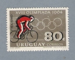 Stamps : America : Uruguay :  XVIII Olimpiadas 1964