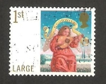Stamps United Kingdom -  ángel músico