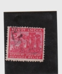 Stamps India -  Refujiados