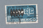 Stamps Mexico -  Camara del Comercio Internacional