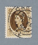 Stamps United Kingdom -  Reina Isabel II (repetido)