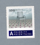 Stamps Switzerland -  Silla (repetido)