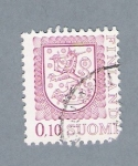 Stamps : Europe : Finland :  Escudo (repetido)