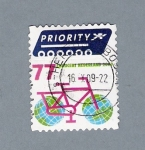 Stamps Switzerland -  Bicicleta