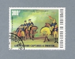 Stamps Burkina Faso -  Les Hessians Captures a Trenton