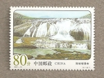 Sellos de Asia - China -  Cascadas