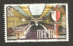 Stamps Malta -  25 anivº de la república