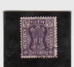 Stamps Asia - India -  Pilar de la capital de Asoka