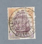 Stamps Spain -  Navio Sta. Trinidad (repetido)