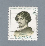Stamps Spain -  Gustavo Adolfo Becquer (repetido)