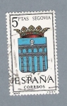 Stamps Spain -  Escudo Segovia (repetido)