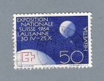 Stamps Switzerland -  Exposición Internacional Lausanne