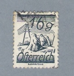 Stamps Austria -  16g (repetido)
