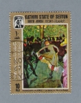 Stamps Asia - Saudi Arabia -  Cuadro Toulouse Lautrec