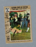 Stamps Saudi Arabia -  Cuadro Lautrec