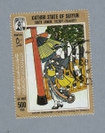 Stamps Saudi Arabia -  Cuadro Suzuki Harinobu